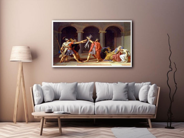 The Oath of the Horatii 1784  Painting