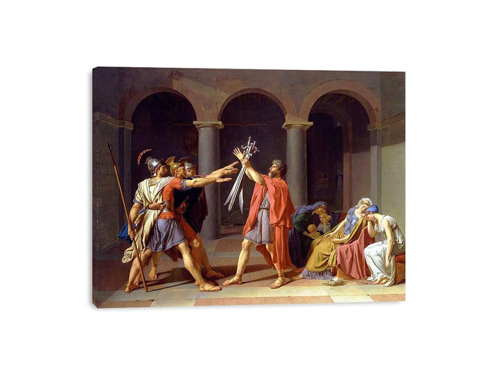 The Oath of the Horatii 1784  Painting