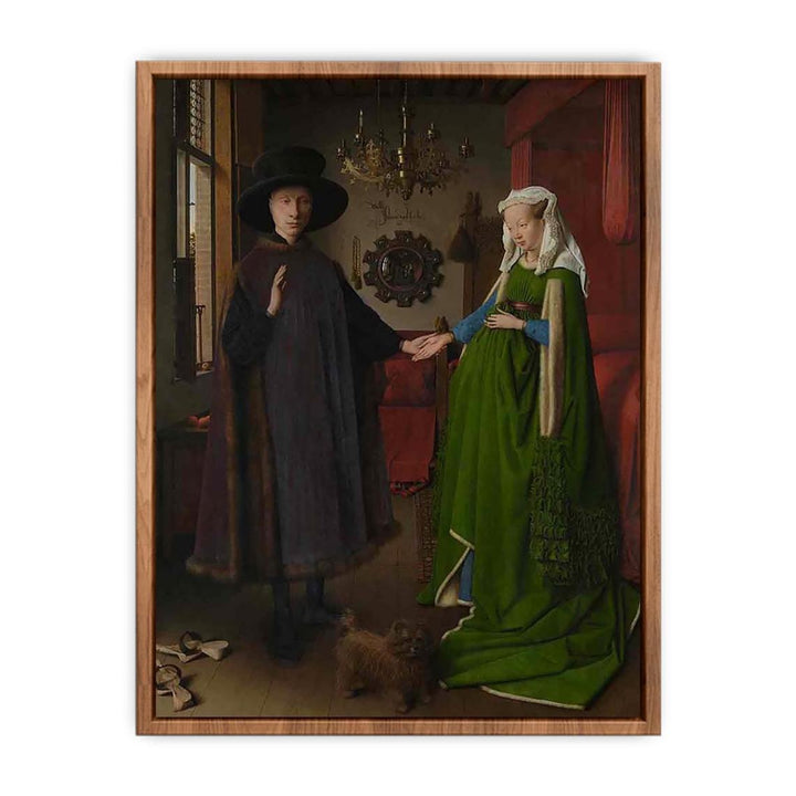 Portrait of Giovanni Arnolfini and his Wife 1434  Poster