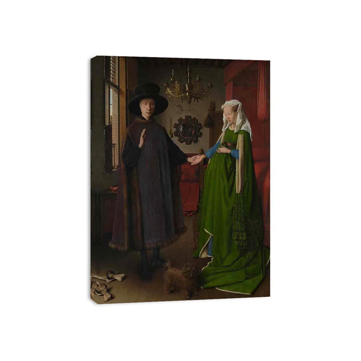 Portrait of Giovanni Arnolfini and his Wife 1434  Painting