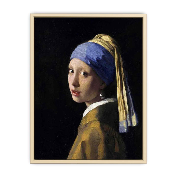 Girl with a Pearl Earring  Art Print