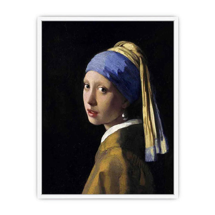 Girl with a Pearl Earring Framed Print