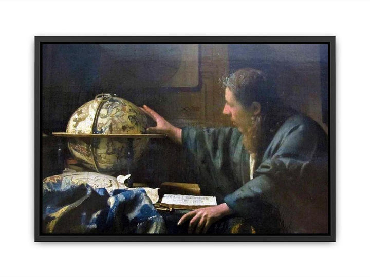 The Astronomer c. 1668 Canvas Print