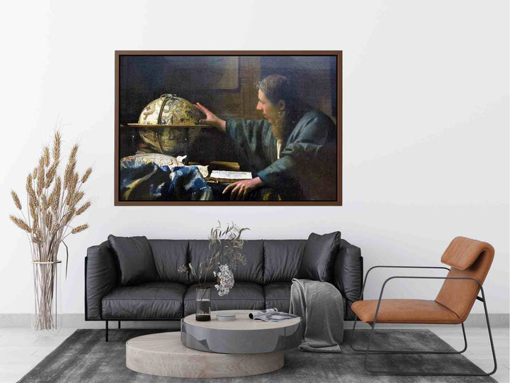 The Astronomer c. 1668 Painting
