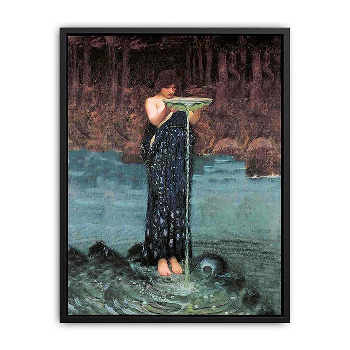 Circe Invidiosa 1892 Canvas Print