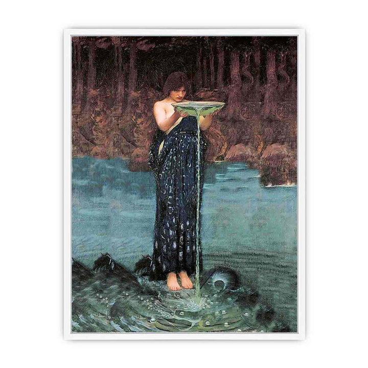 Circe Invidiosa 1892 Framed Print