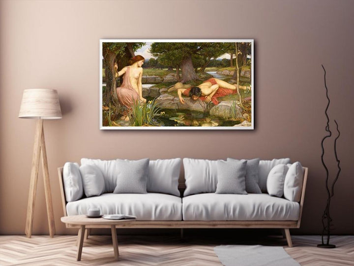 Echo and Narcissus 1903  Painting