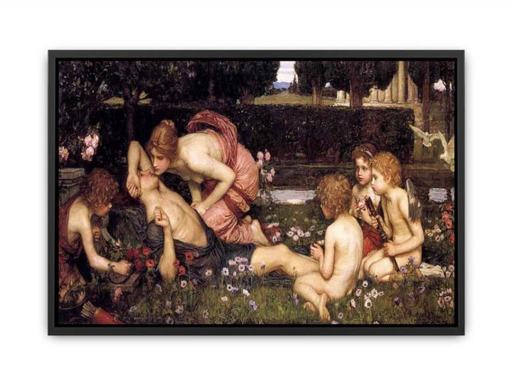 The Awakening of Adonis 1900 Canvas Print