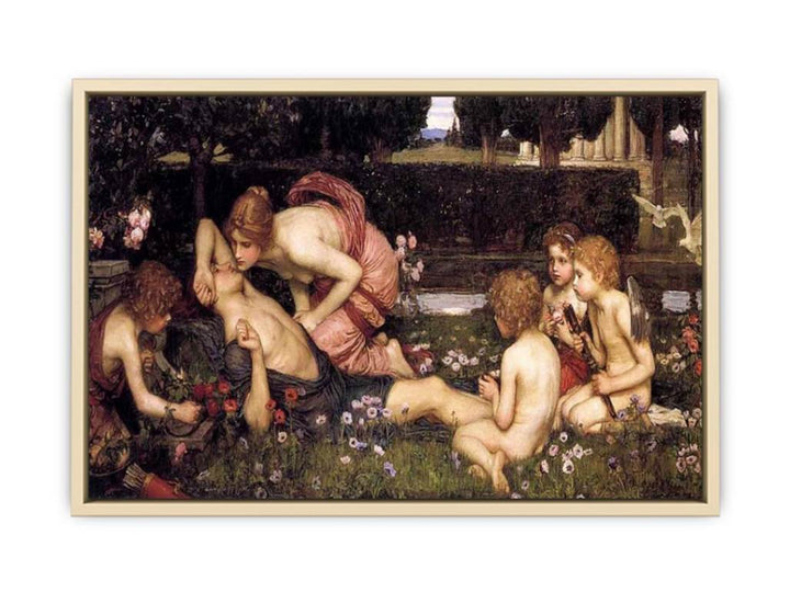 The Awakening of Adonis 1900  Art Print