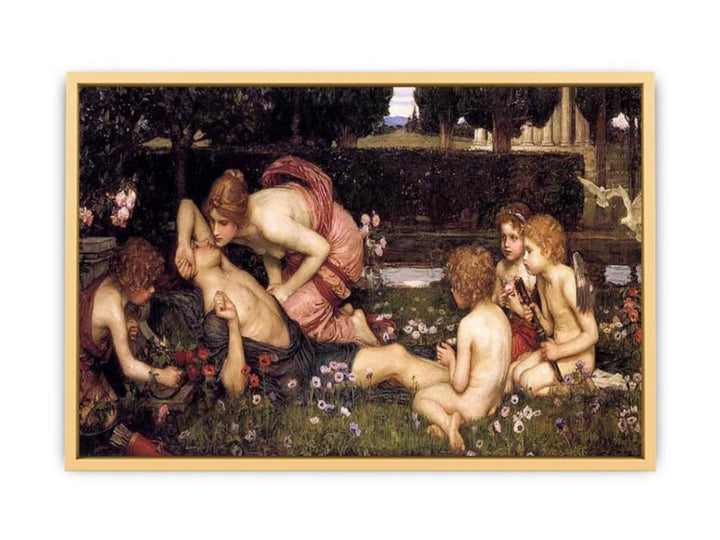 The Awakening of Adonis 1900 Streched canvas