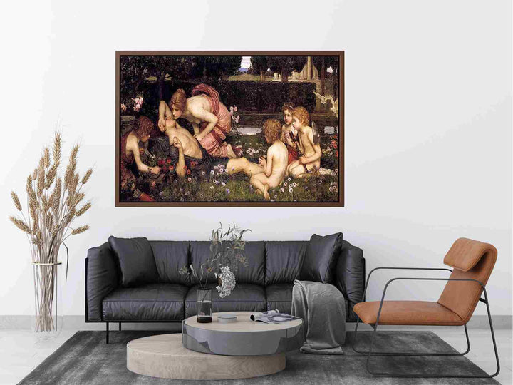 The Awakening of Adonis 1900 Painting
