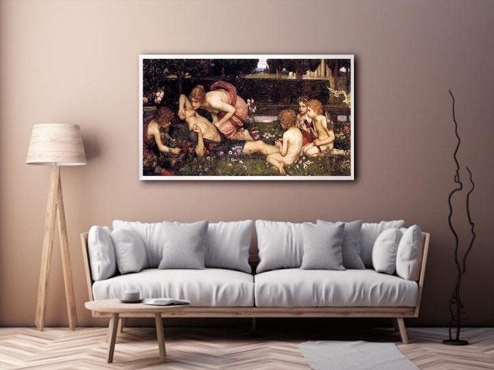 The Awakening of Adonis 1900  Painting