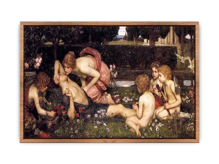 The Awakening of Adonis 1900  Poster