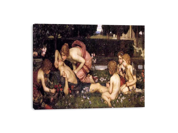 The Awakening of Adonis 1900  Painting