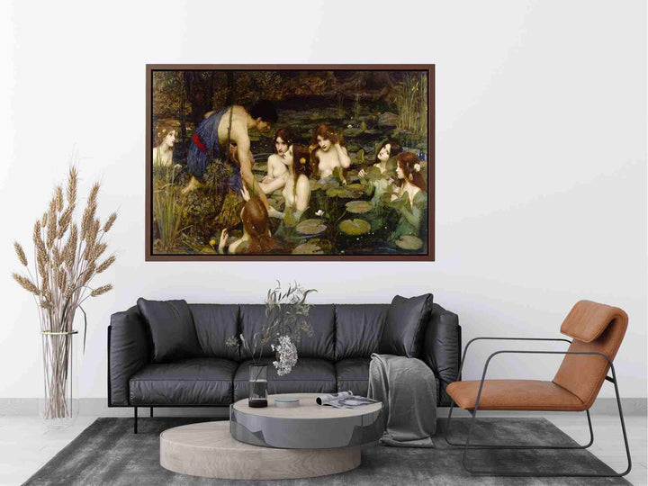 Hylas and the Nymphs 1896 Painting