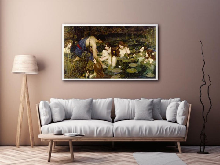Hylas and the Nymphs 1896  Painting