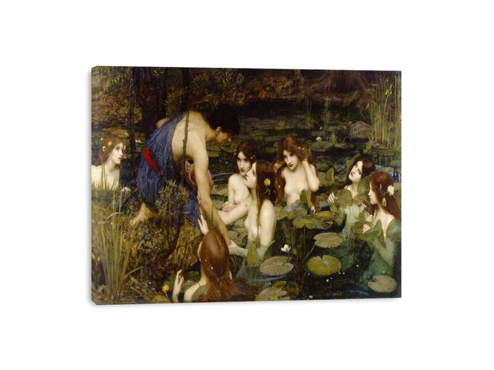 Hylas and the Nymphs 1896  Painting
