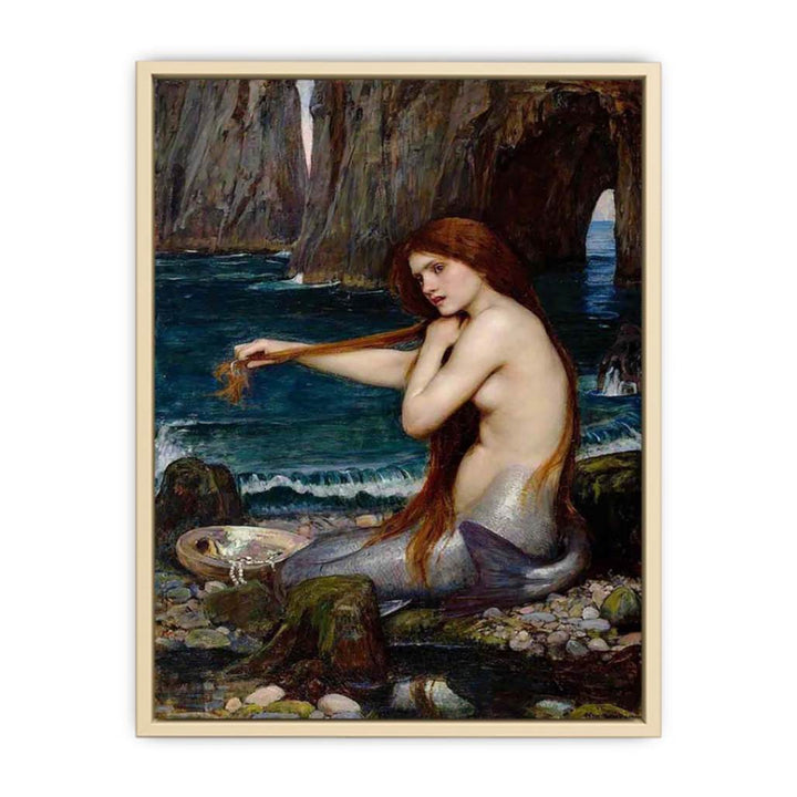 A Mermaid 1900  Art Print