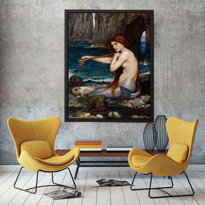A Mermaid 1900  Painting