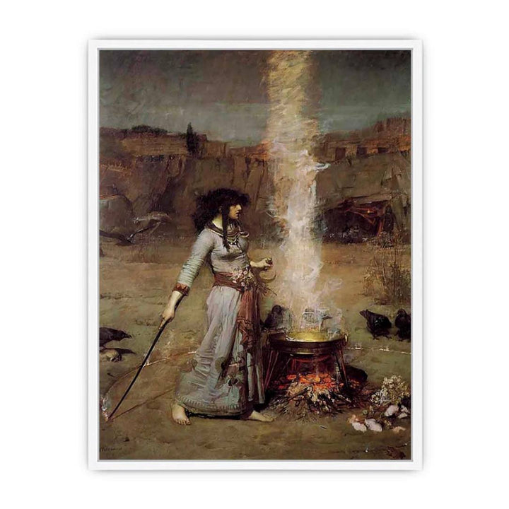 The Magic Circle 1886 Framed Print