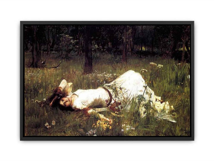 Ophelia 1889 Canvas Print