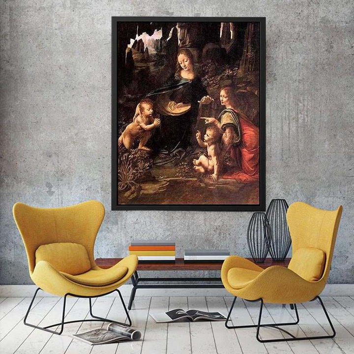 Virgin of the Rocks 1483-86  Painting