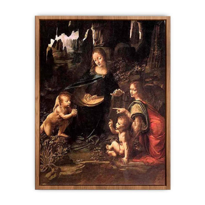 Virgin of the Rocks 1483-86  Poster