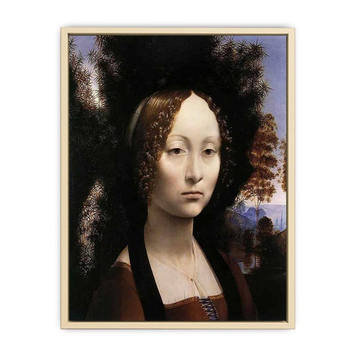 Portrait of Ginevra de Benci  Art Print