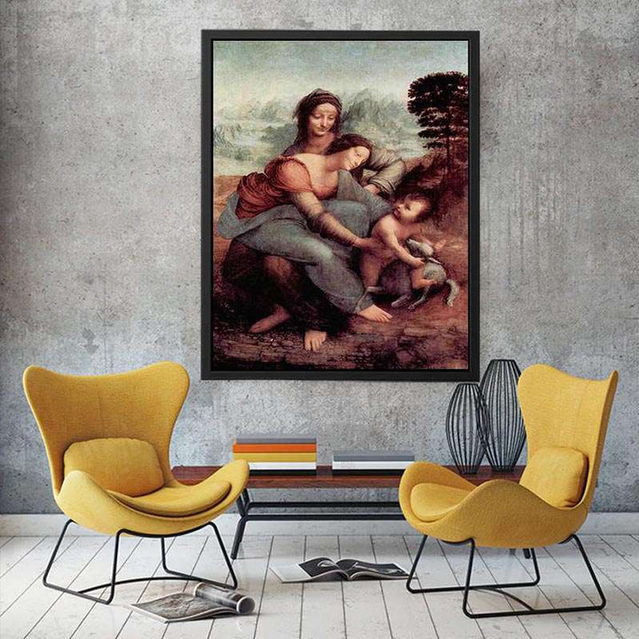 The Virgin and Child with St Anne c. 1510  Painting