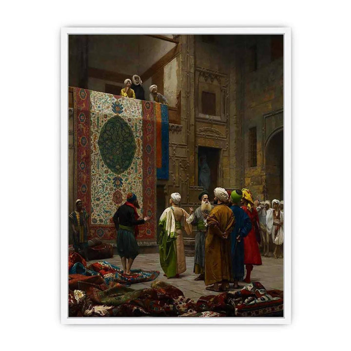 The Carpet Merchant Framed Print
