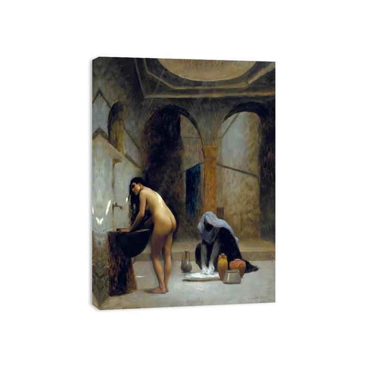 A Moorish Bath Turkish Woman Bathing  Painting