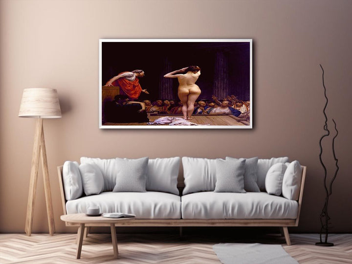 Selling Slaves in Rome  Painting