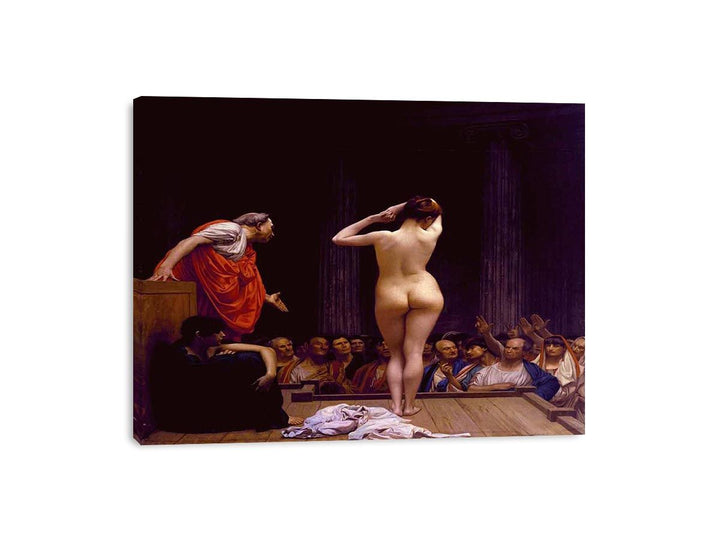 Selling Slaves in Rome  Painting