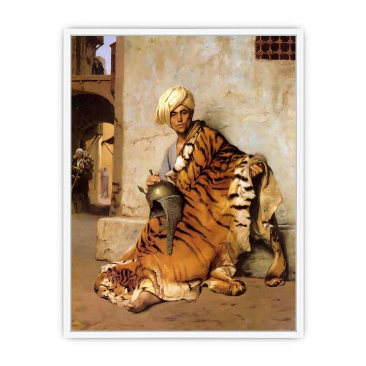 Pelt Merchant Of Cairo Framed Print