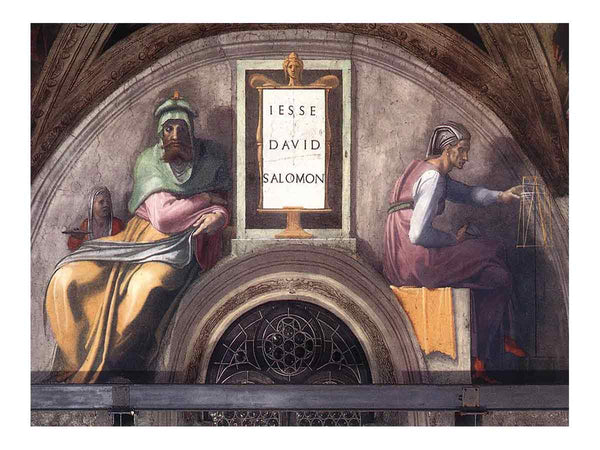 Lunette XI Jesse David And Solomon Sistine Chapel
