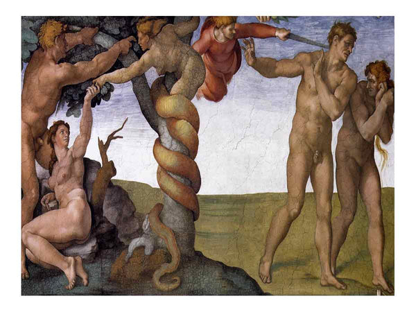 The Fall and Expulsion from Garden of Eden 1509-10
