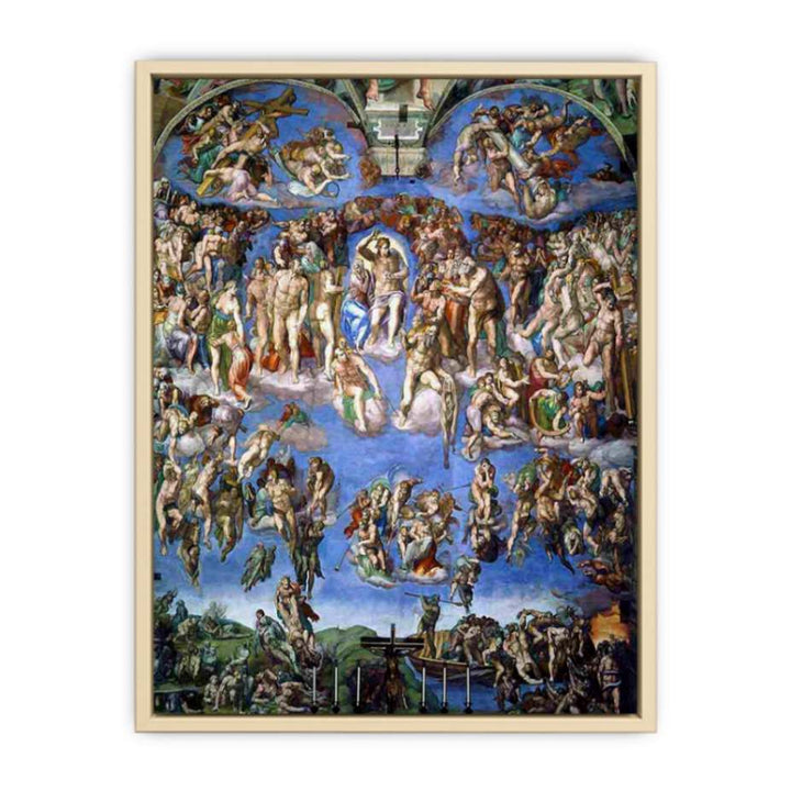 Last Judgment (1) 1537-41  Art Print