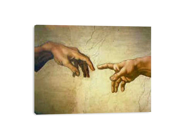 Creation of Adam Hands only  Painting