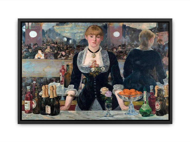 The Bar at the Folies Bergere 1882 Canvas Print