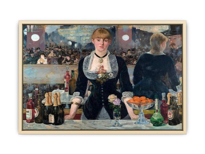 The Bar at the Folies Bergere 1882  Art Print