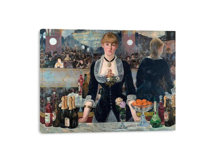 The Bar at the Folies Bergere 1882  Painting