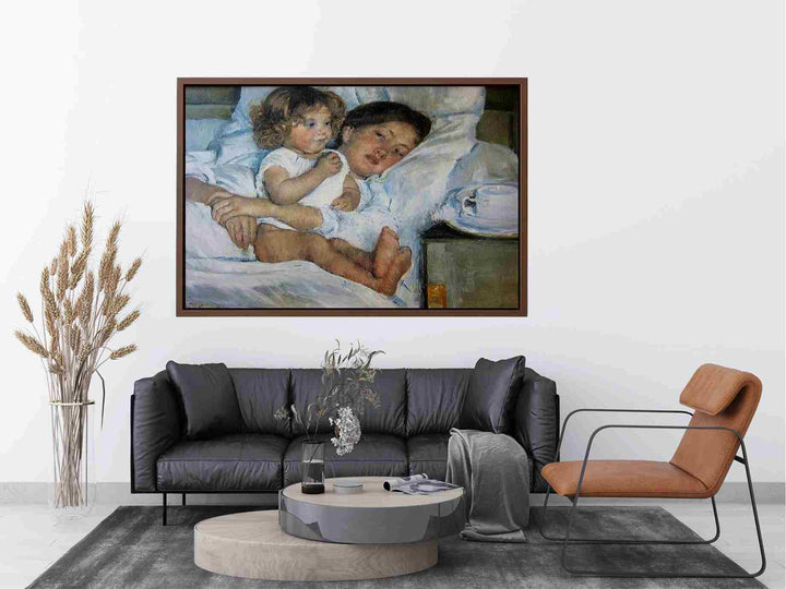 Breakfast in Bed Painting