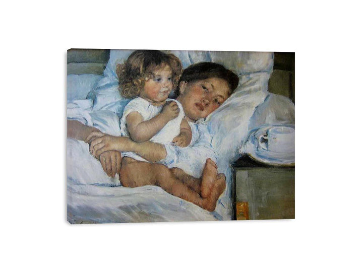 Breakfast in Bed  Painting