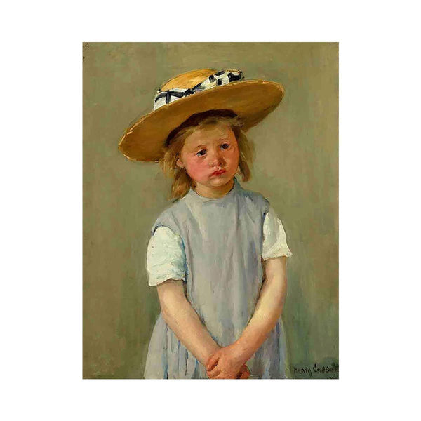 Child In A Straw Hat
