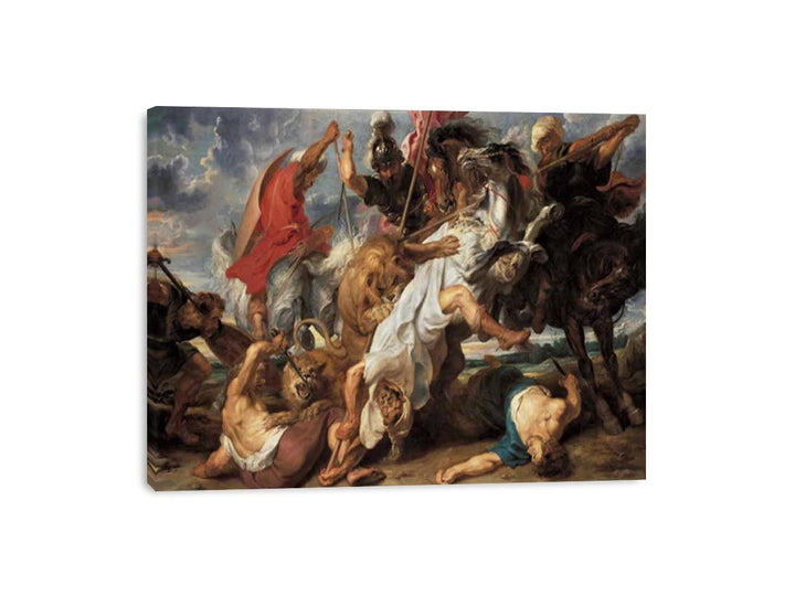 Lion Hunt c. 1621  Painting