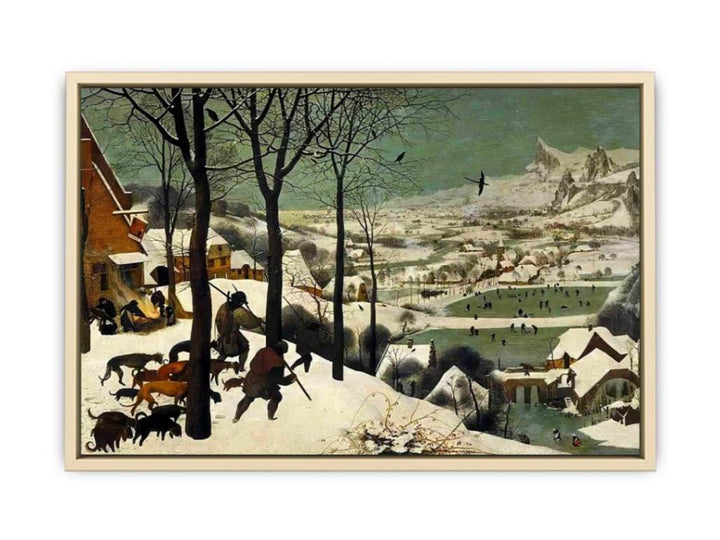 The Hunters in the Snow (Winter) 1565  Art Print