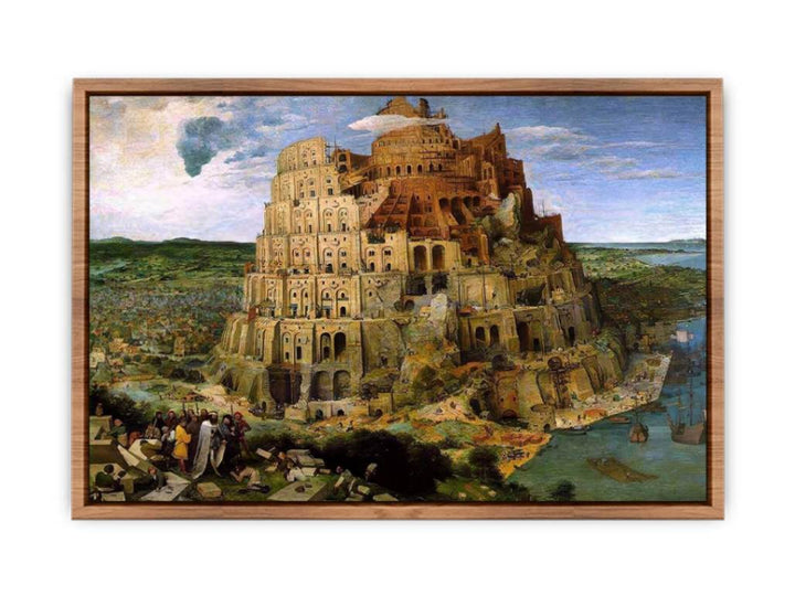 The Tower of Babel 1563  Poster