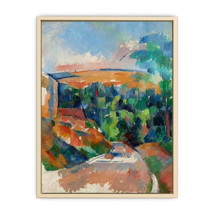 A Bend In The Road  Art Print