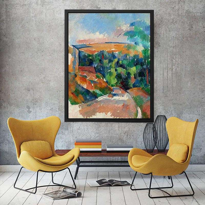 A Bend In The Road  Painting