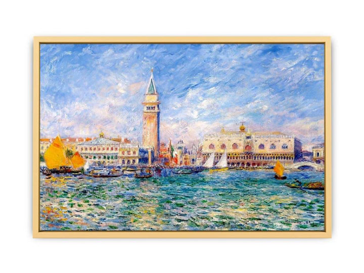 The Doges Palace Venice Streched canvas